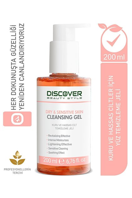 Gentle Cleansing Gel for Sensitive and Dry Skin – Moisturizing and Revitalizing Effect