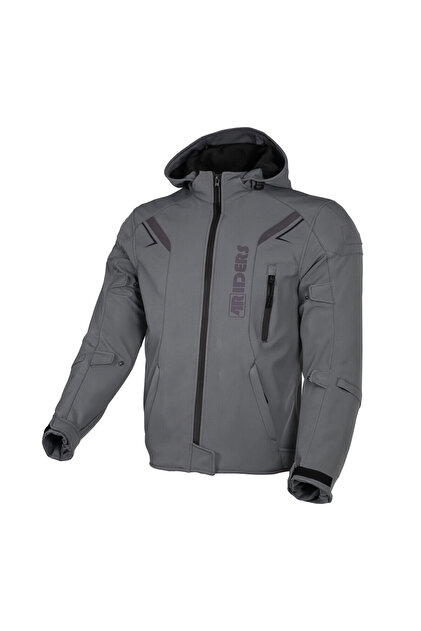 4riders Rex Pro Korumalı Softshell Motosiklet Montu Gri - Fiyatı