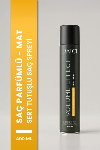 Volume Effect Matte Firm Hold Saç Spreyi 400 ml Mat Güçlü Tutuş Etkili