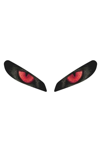 250 Sr 2020 - 2024 Uyumlu Far Sticker Kırmızı