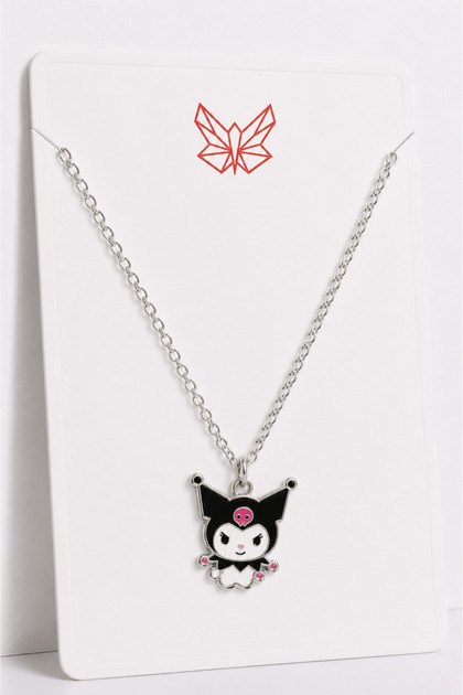 Children's Necklace Colorful Children's Necklaces with Hello Kity and Kuromi Designs