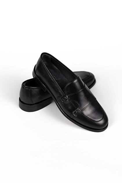 Classic Leather Shoes Black Matte
