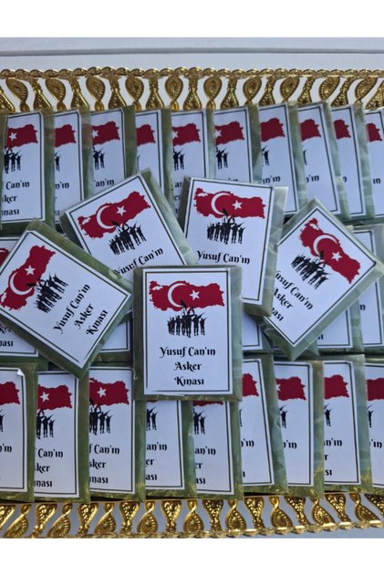 Asker Kına Hediyeliği (25 ADET)