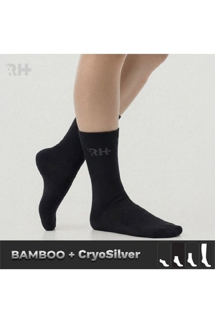 Cryo Silver + Bamboo Socks with Silver Thread