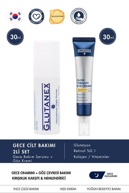 glutanex glutathione night serum [ ]  Use as the next step after toning Buy Glutanex Night Serum -