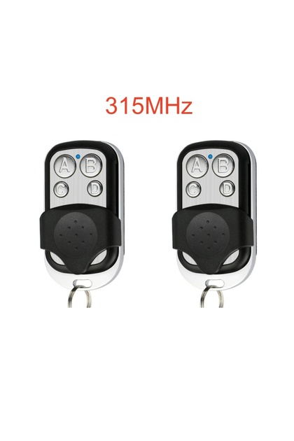RC03315BK2 Universal Garage Door Control 433mhz 315mhz Metal Four Key Copy Remote Control Controller