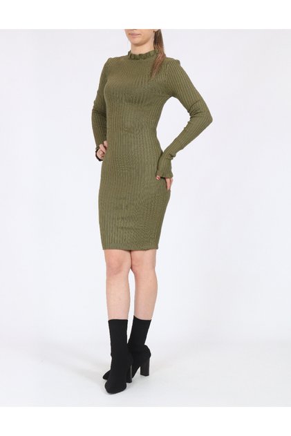 Rochie scurta, Verde