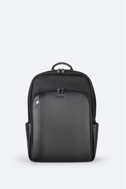 Black Functional Backpack with Laptop Compartment