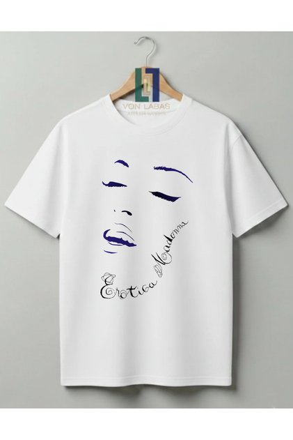 Tricou unisex din bumbac premium cu design Madonna