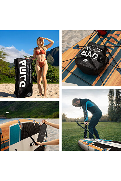 DAMA Wood Race 3.35 3 Yıl Garantili 11x34x6 Şişme Paddle Board SUP