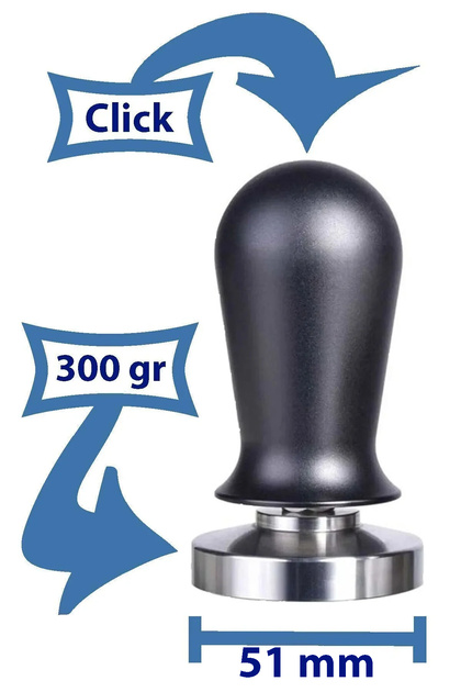 VODİNOX Cafe Barista Ekipmanları Kahve Espresso Tamper Temper İnox