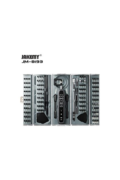 kızılelma teknik Jakemy JM-8193 Şarjlı Tornavida Takımı - Fiyatı