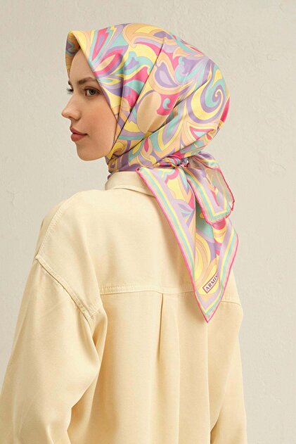 Silk Scarf 2025 Spring-Summer - 9323D-55 - Sura