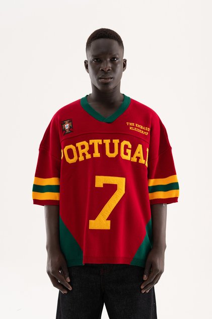 Tricou tricotat pentru bărbați Portugalia