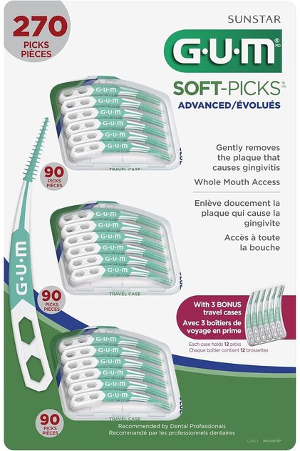 Soft-Picks Advanced Dental Picks (Pack of 270)
