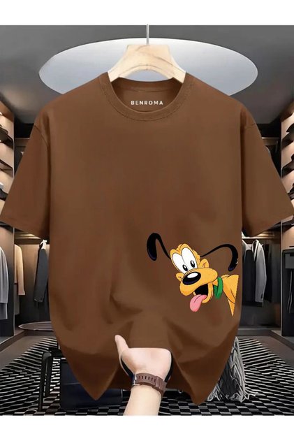 Tricou oversized cu imprimeu DOG