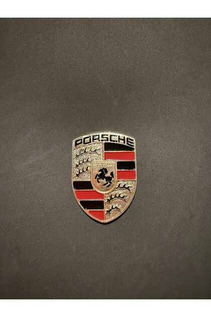 PORSCHE LOGO 50MM EN-65MM BOY (METAL)