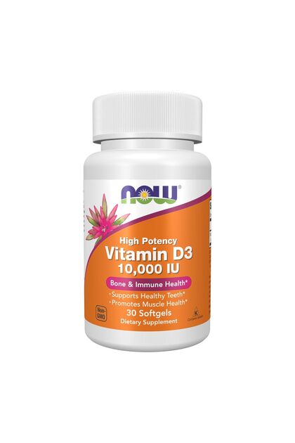 Supplements, Vitamin D-3 10,000 IU, Highest , Structural Support*, 30 Softgels