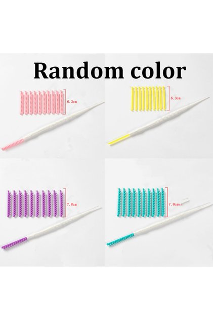 5mm 20Pcs x 1 tool 20/30Pcs Hair Curlers Perm Rod Hairs Root Perm Rods Bars Curlers with Clip Bangs