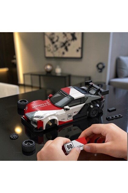 cada Toyota Gr Supra GT4 (324 Parça) Seti Blok Araba - Fiyatı