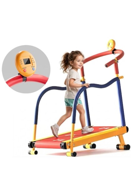Banda de Alergare Copii MiniMotion RunMax, Capacitate 68Kg, MixPlay