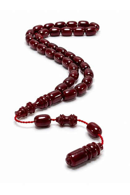 Kanayan Baga Capsule Cut Prayer Beads 33-Piece Shiny Surface Premium Gift Prayer Beads