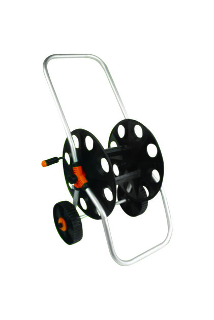 Derulator tambur pentru furtun cadru metalic si roti 45m TG