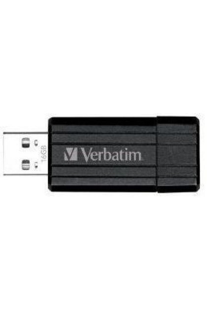 USB Flash Drive PinStripe 8 GB Μαύρο