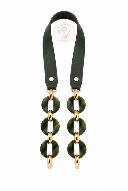 Artificial Leather Acrylic Model Knitted Bag Handle and Leather Bag Handles - Length: 65 cm
