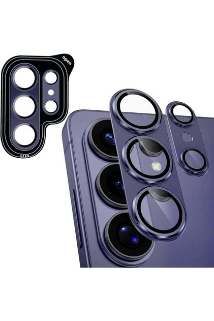 Samsung Galaxy S26 Ultra 2026 Camera Lens Protector, Military Grade, Matte Alloy, Cobalt Purple