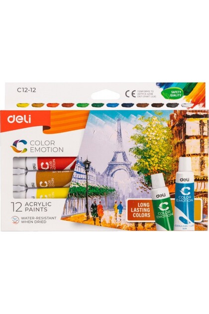 Ακρυλικά 12x12 ml Color Emotion (EC12-12)