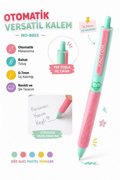 Soft Colors 8833 Versatil Pencil with 0.7 Tip
