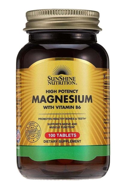 HIGH MAG W/VIT B6 TAB100:2228