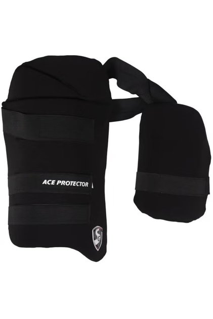 Combo Ace Protector Cricket Batting Thigh Pad (Black)