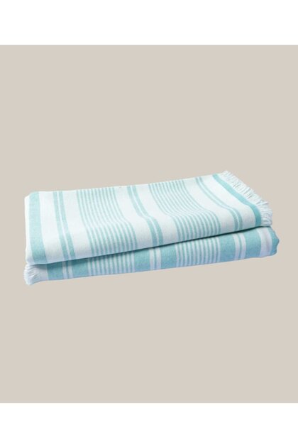 Peştamal 2 adet Havlu 90 x 180 cm Kiremit Hızlı Kuruyan Plaj Hamam Spa