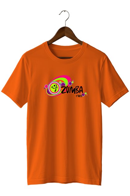 Custom Design Energetic Zumba Fitness Dance t Shirt 100% Cotton