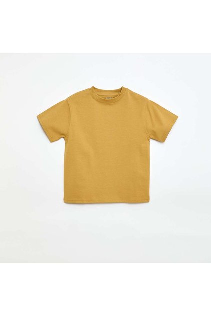 Premium Cotton T-shirt YELLOW