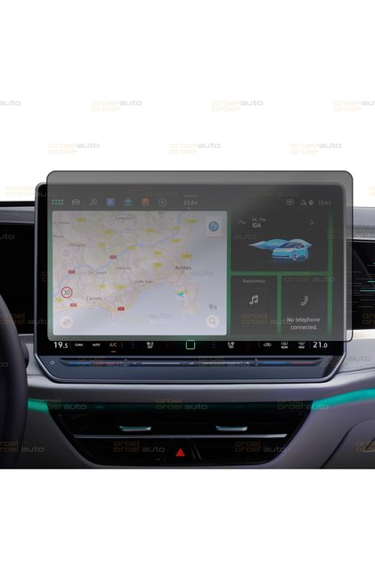 Volkswagen T-Roc Style, R Line Compatible 12.9-Inch Navigation 9H Matte Appearance Nano Screen Protector 2026-27