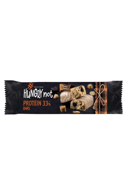 HUNGRY NOT ΜΠΑΡΑ ΠΡΩΤΕΙΝΗΣ 45gr. - (ΦΥΣΤΙΚΟΒΟΥΤΥΡΟ - ΜΠΙΣΚΟΤΟ)