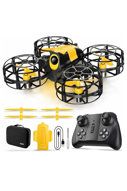 4D-V18 Mini Drone | LED Işıklı ve 360° Takla Atan Şarjlı Çocuk Dronu | Güvenli Tasarım
