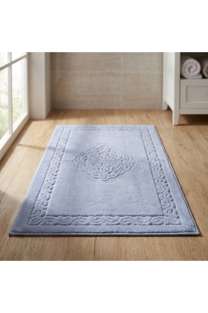 Maco %100 Pamuk Banyo Paspası Osmanlı Gri 70X120cm