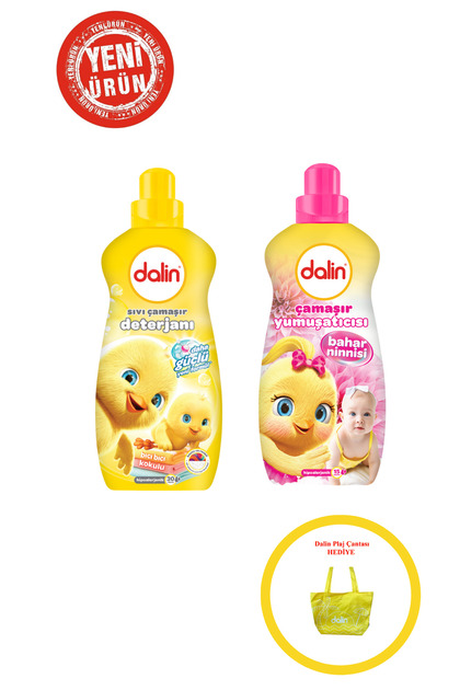 Sıvı Çamaşır Deterjanı 1500 ml + Bahar Ninnisi Yumuşatıcı 1500 ml