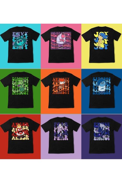 Mingalondon Reverse Face Kids Front and Back Printed T-Shirt