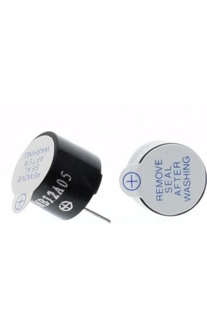 5V Aktif Buzzer 12mm Sürekli Ses Arduino Uyumlu Alarm Modülü