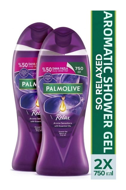 So Relaxed Aromatic Shower Gel 750 ml X 2 Relaxing Fragrance with Lavender and Ylang Ylang