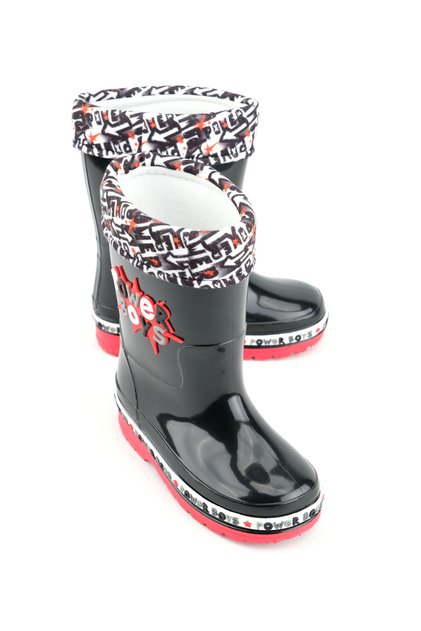 Winter Boys' Power Boys' Warm Lined Waterproof Rain Boots