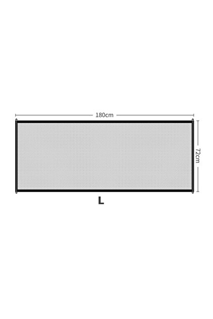 180cmx72cm Children's Isolation Guardrail Balcony Durable Safety Protection Net Deck Fence Fine Mesh