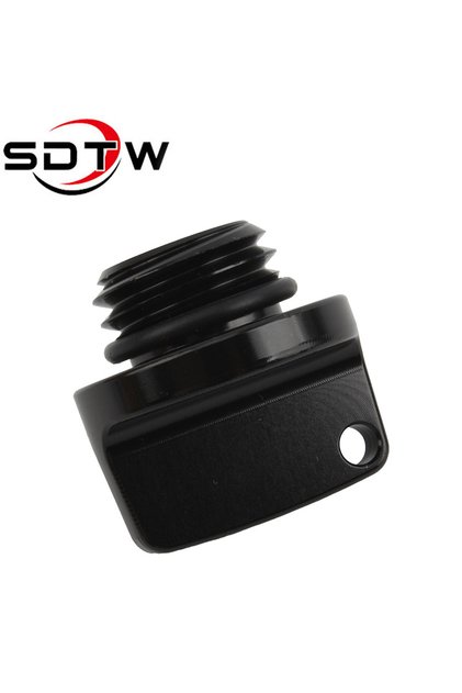 black Motorcycle Crankcase Cap CNC Engine Oil Filler Screw Cover Plug M20*2.5 For Yamaha Honda Suzuk