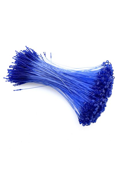 Blue 1000 Pcs/Pack Colorful Plastic Snap Lock Pins Security Loop Tag Fasteners for Price Lable