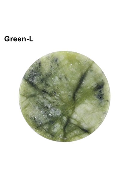 Large Green Glue Pallet Eyelashes Extensions Pink Green Jade Stone Reusable False Eye Lashes Adhesiv